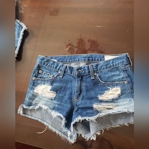 Rag & Bone Denim Jeans Distress shorts 24